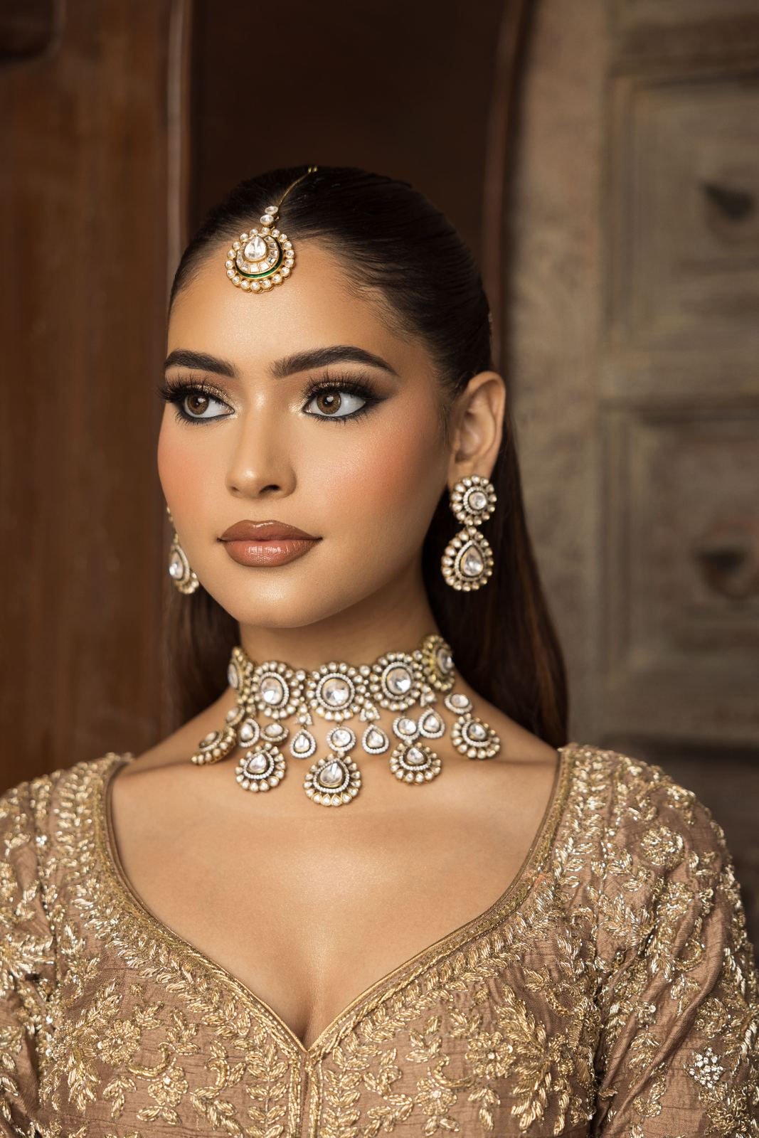 South Asian bridal look by Sonam Singh, the styling she brings to Dubai weddings