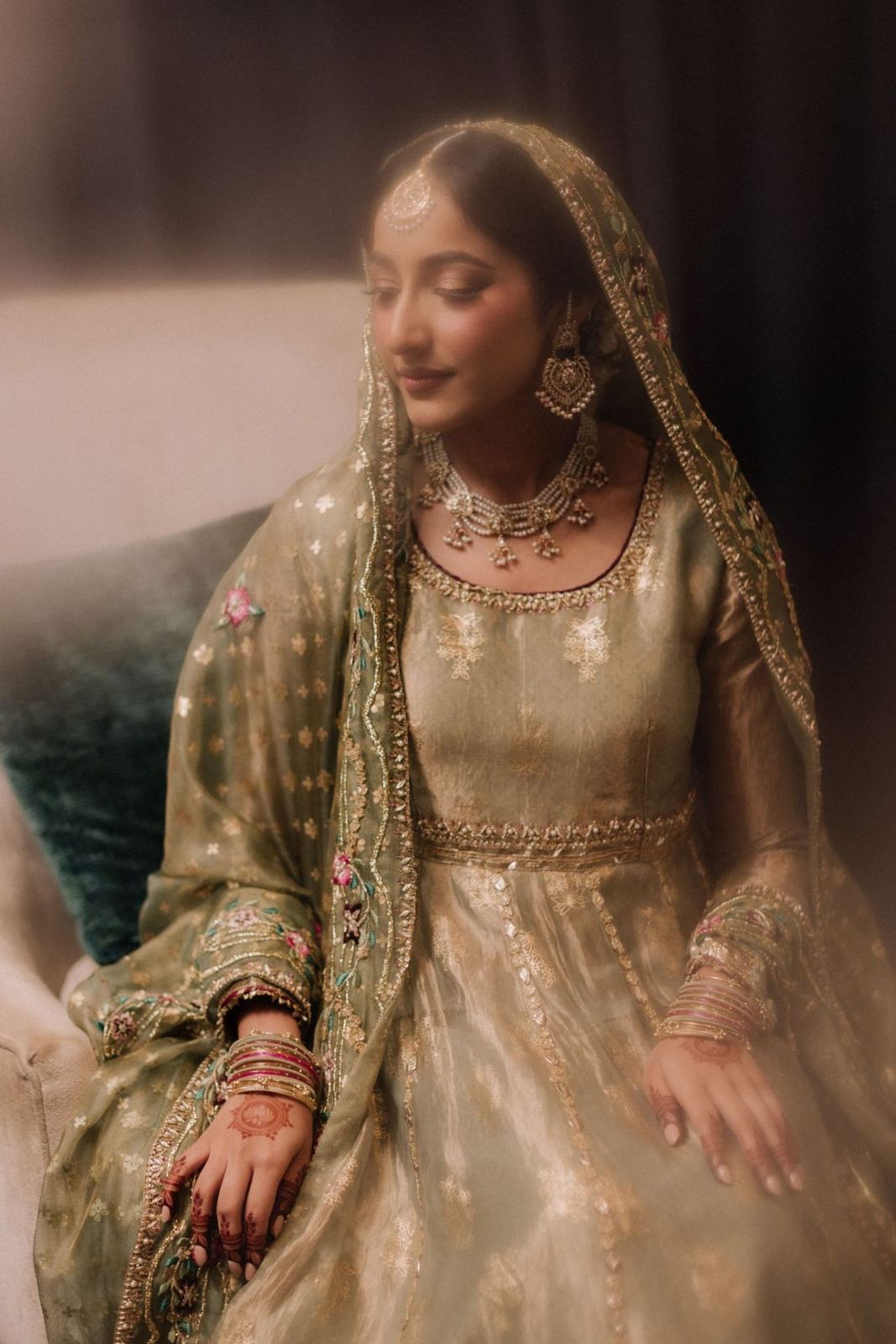 Sage Couple — bridal makeup by Sonam Singh